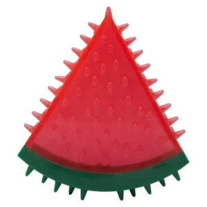 WATER MELON SHAPED RUBBER CHEW TOY