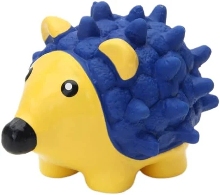 Latex Squeaky Toy for Medium Dogs - Hedgehog, Large.e