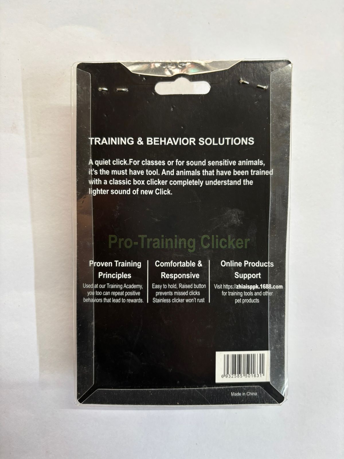 PET TRAINING CLICKER WITH WRIST BAND - Image 2