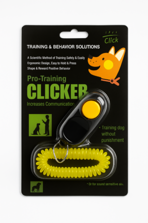 PET TRAINING CLICKER WITH WRIST BAND