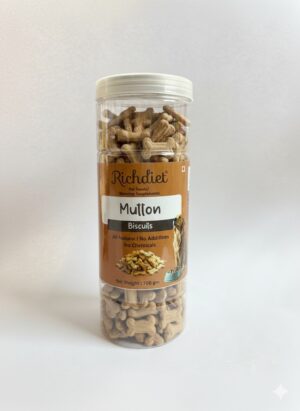 RICHDIET MUTTON DOG BISCUITS - 700 GMS