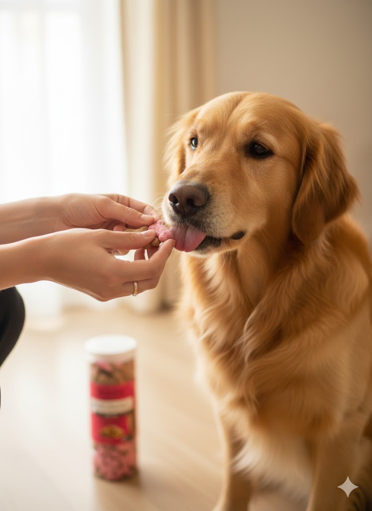 RICHDIET CHICKEN AND STRAWBERRY DOG BISCUITS - 700 GMS - Image 4