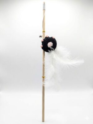 PAW FEATHER WAND CAT TOY